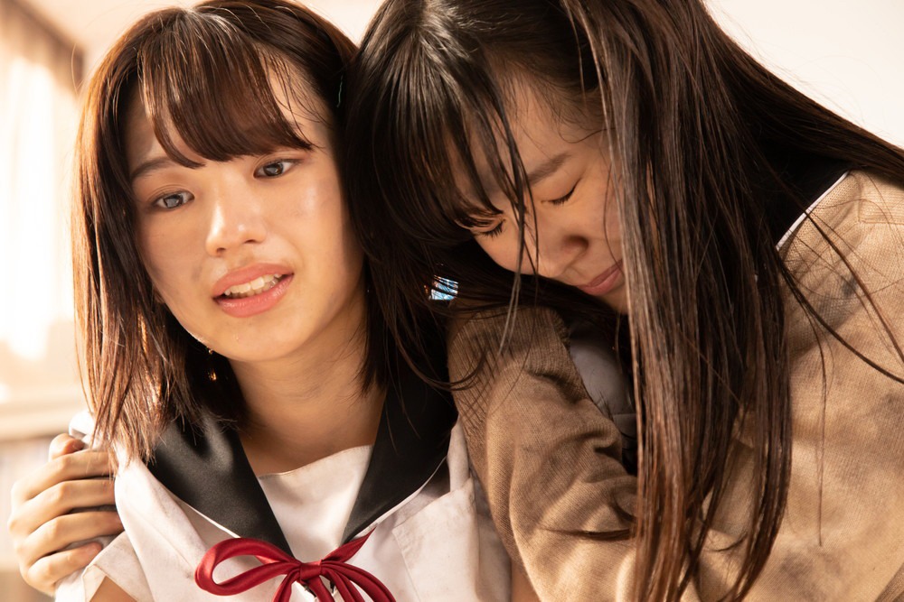 映画「がっこうぐらし！」のワンシーン。(c)2019 映画「がっこうぐらし！」製作委員会