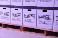 「乃木坂46 Artworks だいたいぜんぶ展」の様子。