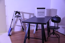 「乃木坂46 Artworks だいたいぜんぶ展」の様子。