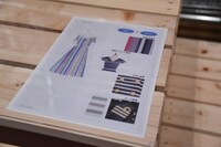 「乃木坂46 Artworks だいたいぜんぶ展」の様子。