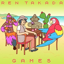 高田漣「GAMES / モノクローム・ガール」ジャケット