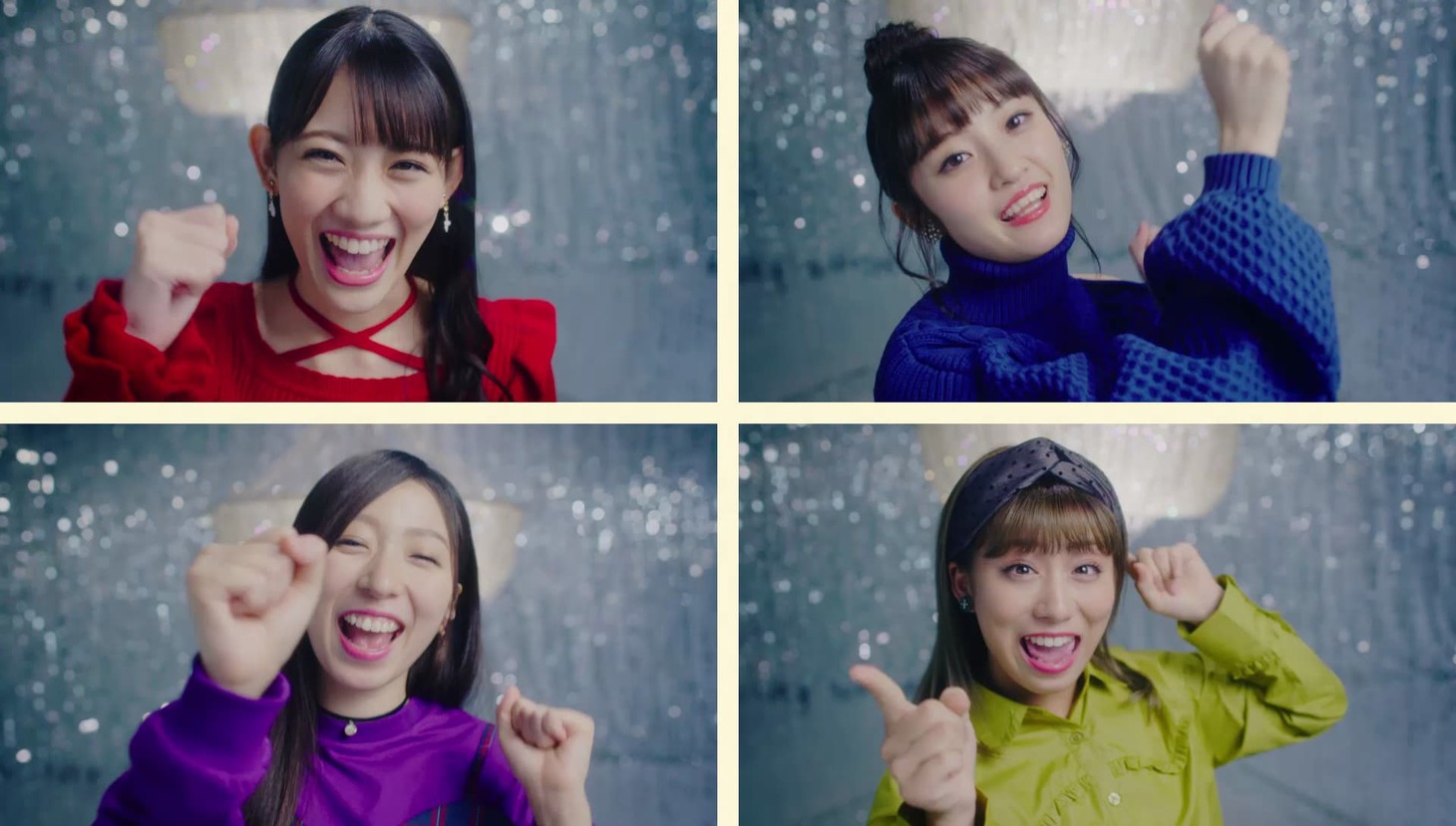 TEAM SHACHI「ROSE FIGHTERS」ミュージックビデオのワンシーン。