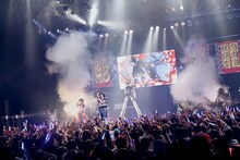 ゆるめるモ！の東京・Zepp Tokyo公演の様子。（撮影：後藤壮太郎）