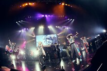 ゆるめるモ！の東京・Zepp Tokyo公演の様子。（撮影：後藤壮太郎）