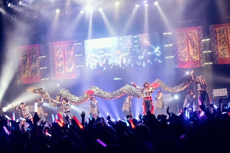 ゆるめるモ！の東京・Zepp Tokyo公演の様子。（撮影：後藤壮太郎）