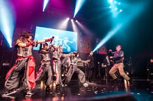 ゆるめるモ！の東京・Zepp Tokyo公演の様子。（撮影：曽我美芽）