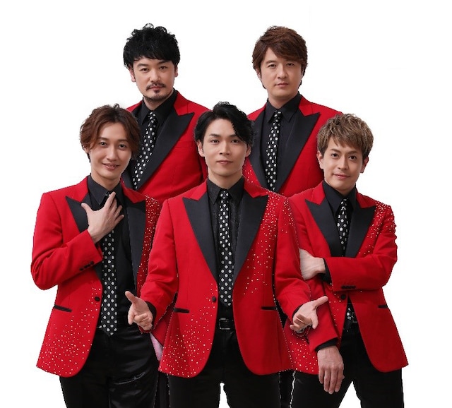 純烈。写真右下が友井雄亮。