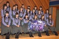 「ザンビ」キャスト発表会見の様子。