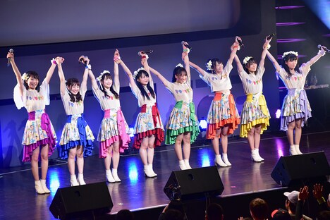 「A応P 3rd LIVE TOUR 2018-2019 ANIMETIC PLAYLIST えーおうぴーの こうげき！」東京・ステラボール公演の様子。