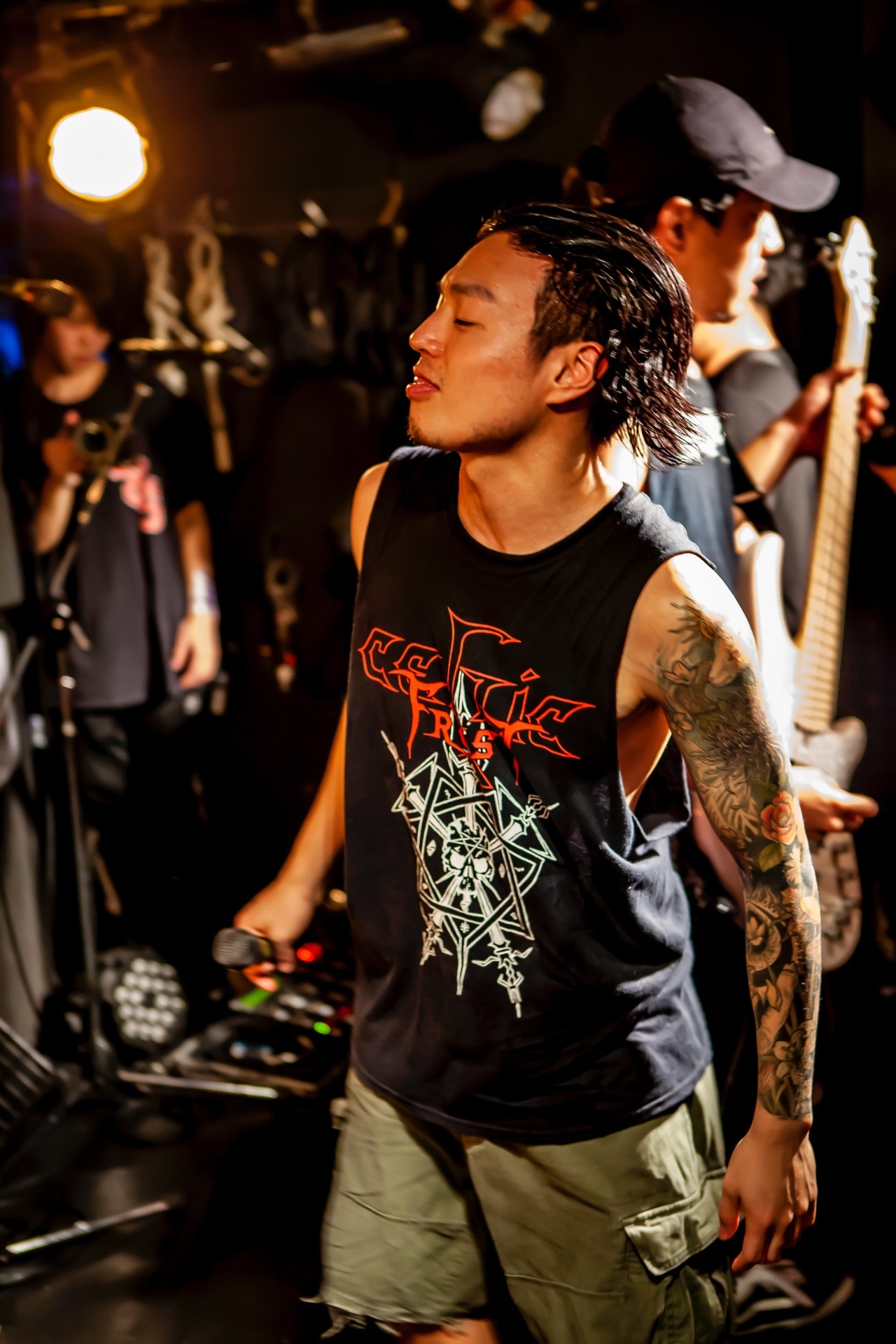 Ryo（Vo / Crystal Lake）（Photo by TAKASHI KONUMA ）
