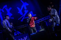 左からZORN、SHINGO★西成、般若。（撮影：HayachiN）