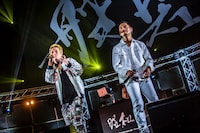 左からt-Ace、般若。（撮影：HayachiN）