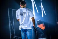 左から般若、響くん。（撮影：HayachiN）