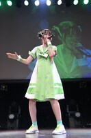 最後の一発ギャグを披露する関口なほ。