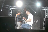 左から響くん、般若。（撮影：KUROFIN）