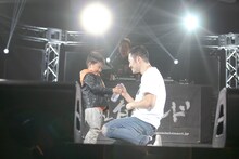 左から響くん、般若。（撮影：KUROFIN）