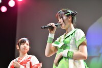 神宿として最後のメッセージを伝える関口なほ。