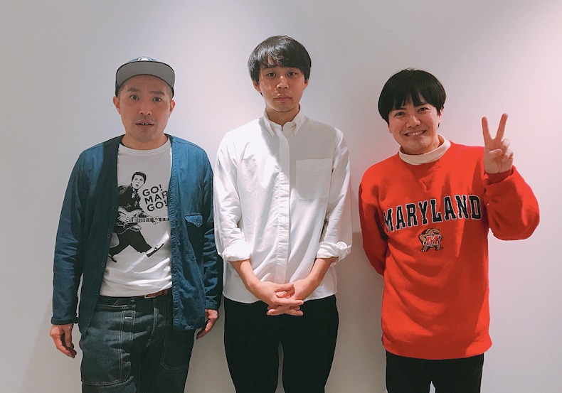 岩瀬賢明（とけた電球）とラブレターズ。