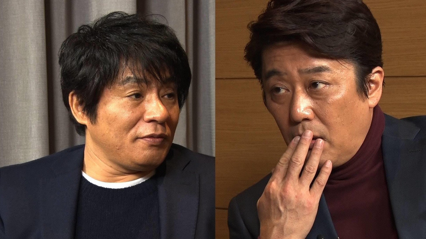 左からASKA、坂上忍。 (c)フジテレビ