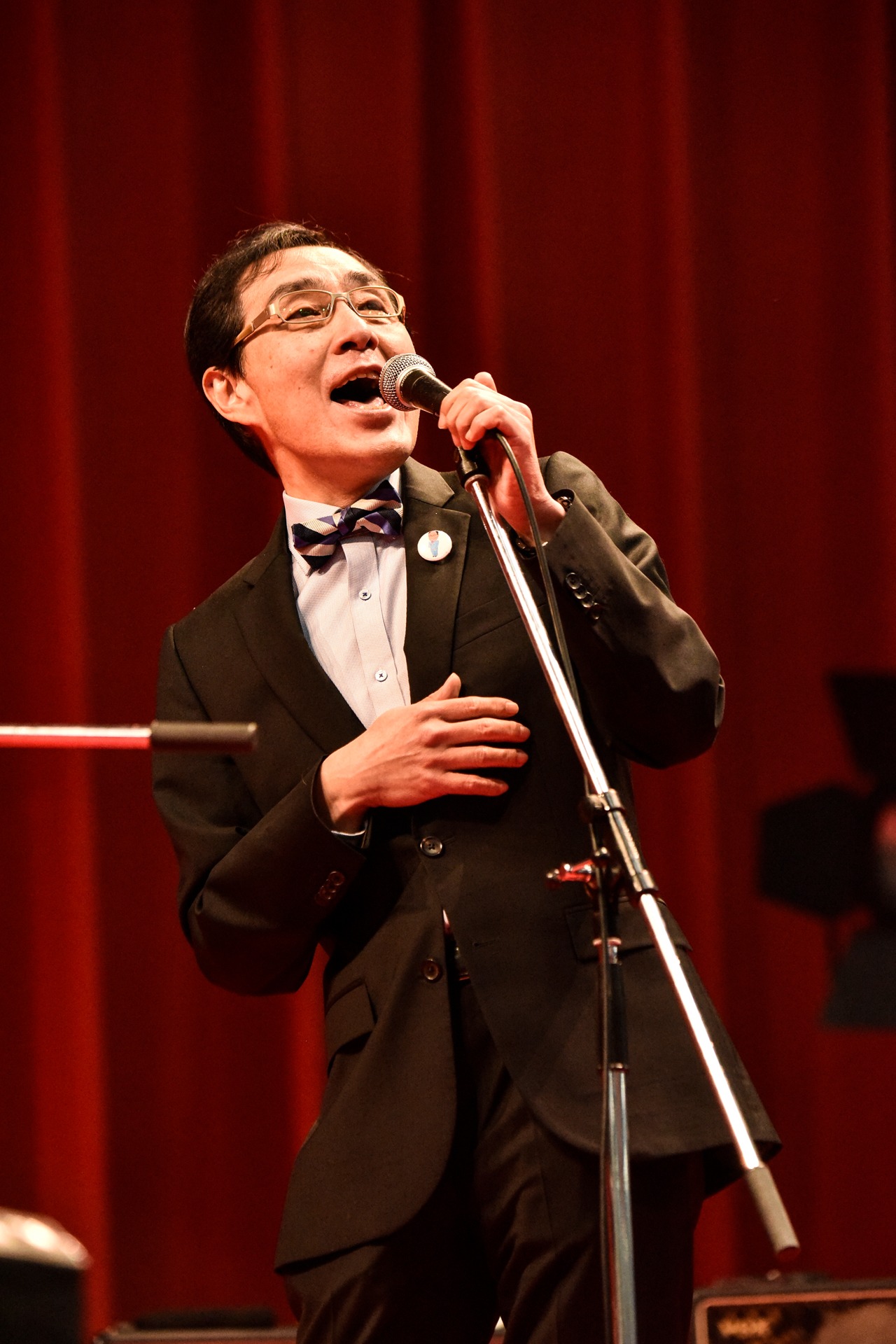 スマイリー井原（専属司会 / ペーソス）（Photo by AZUSA TAKADA）