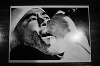 上京当初に撮影した「バー フラワーマン（Bar Flower Man）」のマスター。