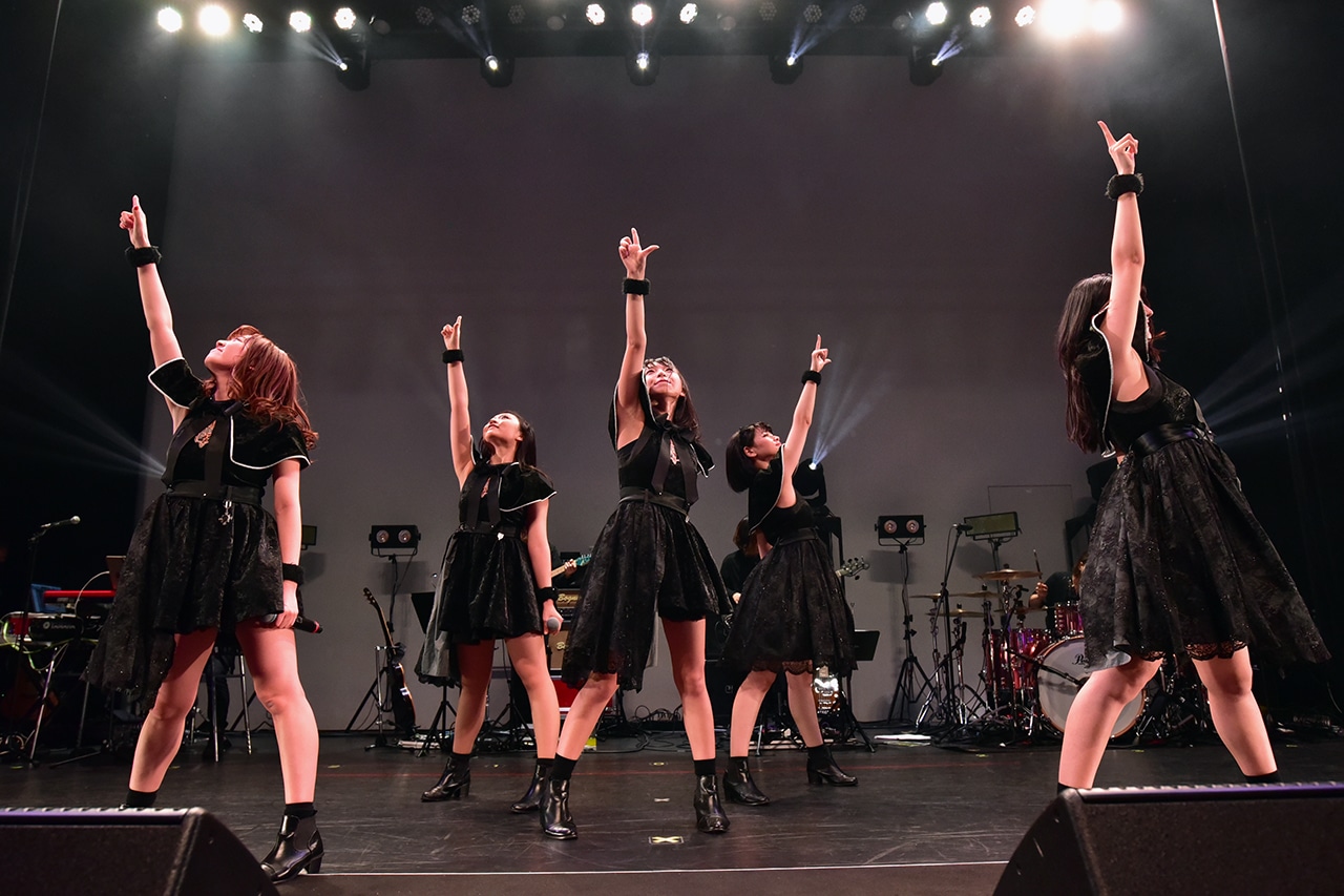 転校少女*「Star Light Tour」東京・ヒューリックホール東京公演の様子。