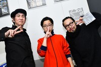 左からORIGINAL LOVE、PUNPEE、曽我部恵一（Vo, G / サニーデイ・サービス）。（撮影：工藤ちひろ）