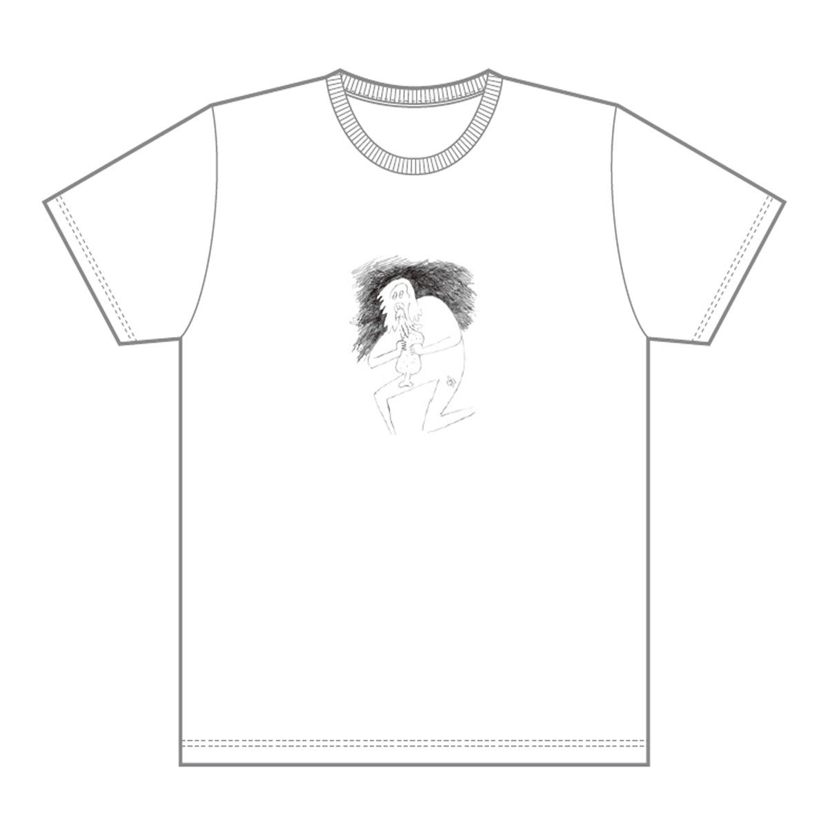 アルバム「Blank Envelope」TSUTAYA限定バンドル盤のTシャツイメージ。