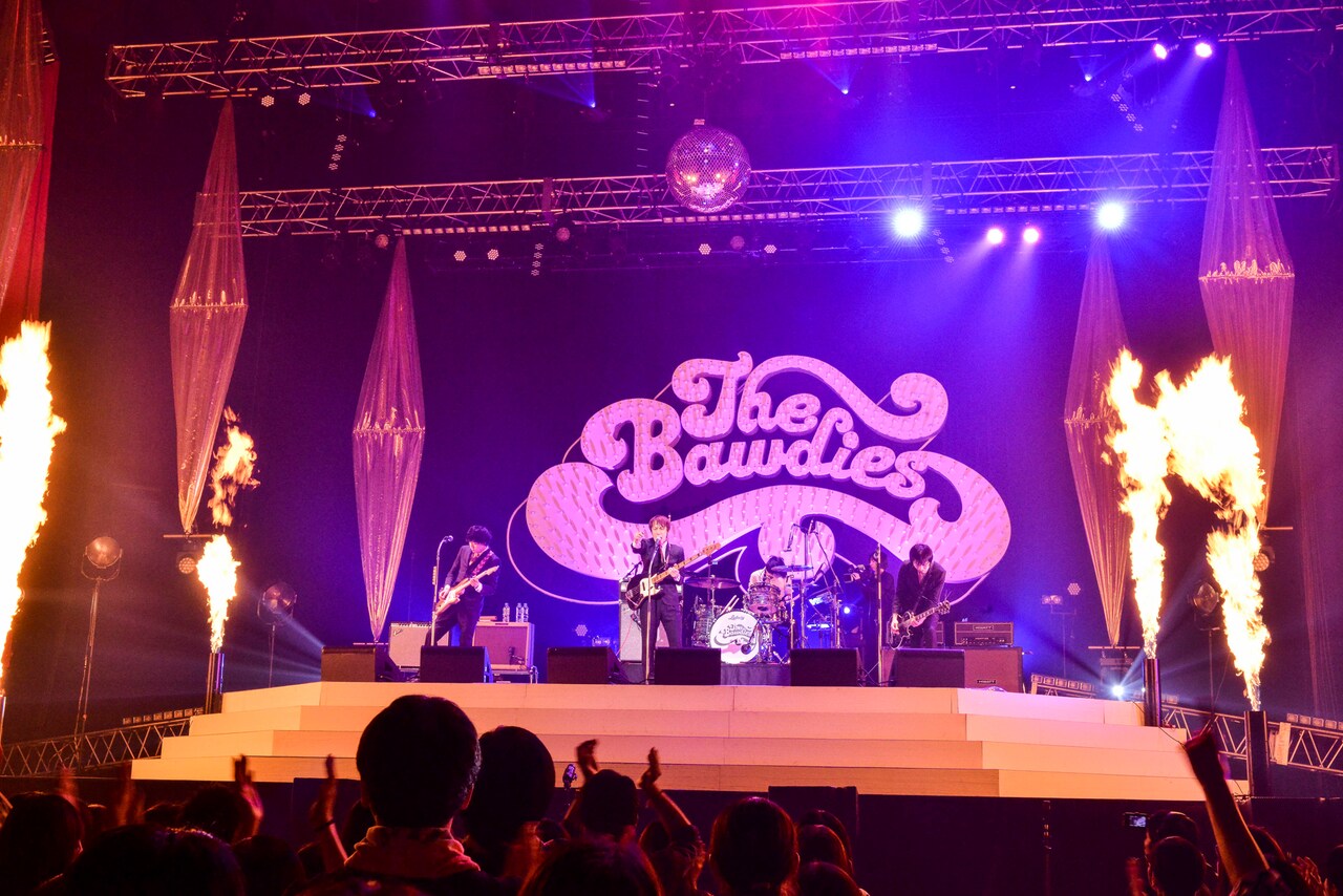 THE BAWDIES（撮影：橋本塁［SOUND SHOOTER］）