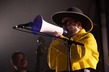 社長（アジテーター / SOIL&"PIMP"SESSIONS）（Photo by Yoshiaki Miura）