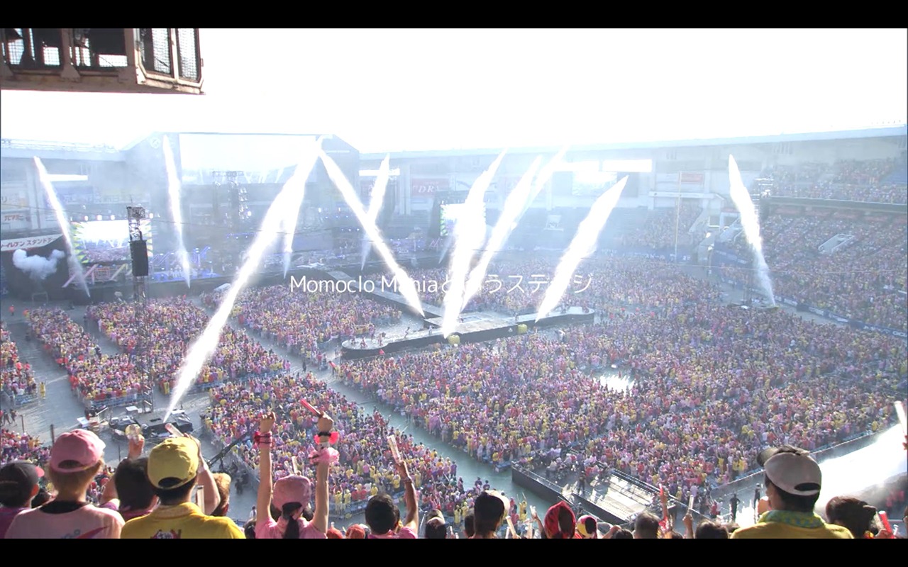ももいろクローバーZ「MomocloMania2018 -Road to 2020-」ティザー映像のワンシーン。