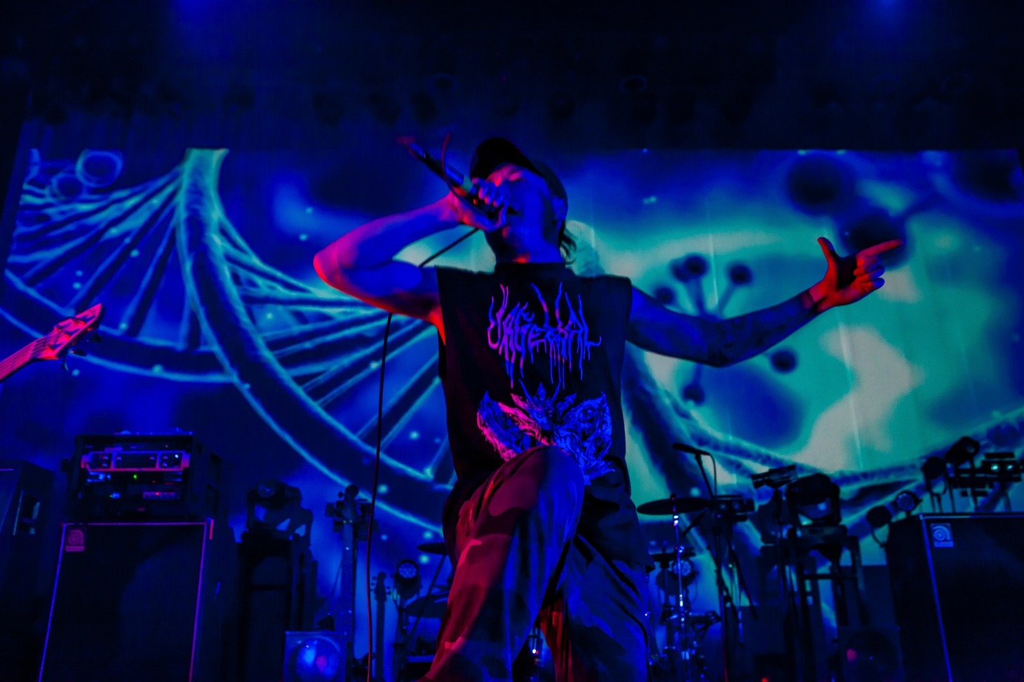 Ryo（Vo）（Photo by TAKASHI KONUMA ）