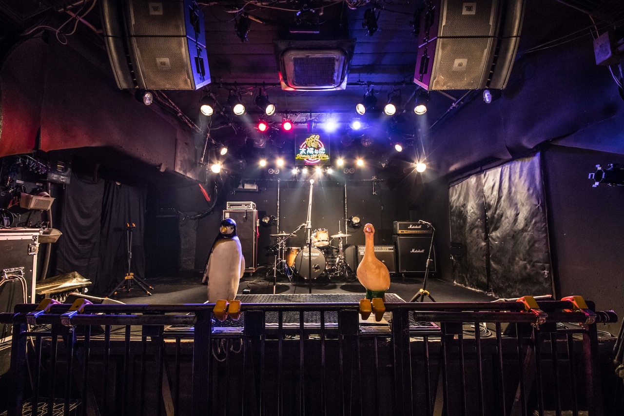 MUSIC ZOO KOBE 太陽と虎のステージ。