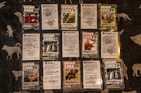 ドリンク引換カードの裏面には風次氏の動物にまつわるコラムが書かれている。