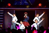 「AKB48矢作萌夏ソロコンサート～みんなまとめてすちにさせちゃうぞ▽～」の様子。(c)AKS