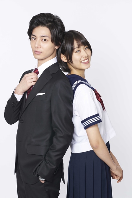 ドラマ「高嶺と花」より、高杉真宙と竹内愛紗。(c)フジテレビ