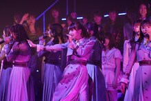 NGT48「世界の人へ」パフォーマンスの様子。 (c)AKS