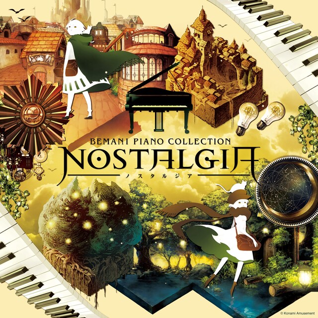 「BEMANI PIANO COLLECTION ノスタルジア」ジャケット