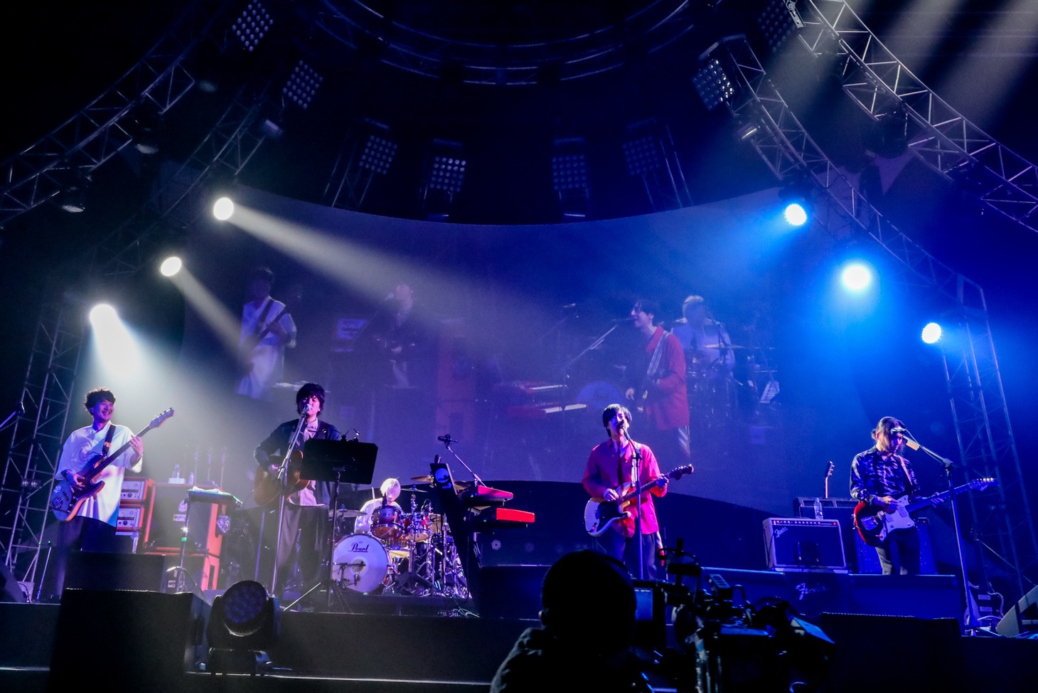 ストレイテナー「21st ANNIVERSARY ROCK BAND」の様子。（Photo by Viola Kam [V'z Twinkle]）