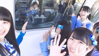 STU48「出航」ミュージックビデオのワンシーン。