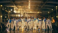 STU48「出航」ミュージックビデオのワンシーン。