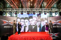 映画「xXx 4」記者会見の様子。