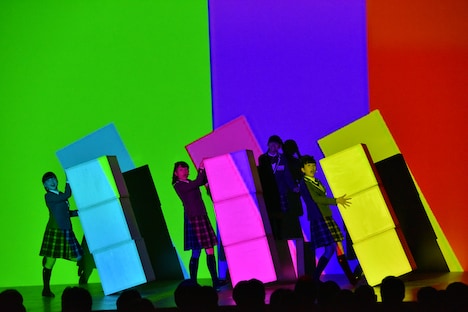 「映像パフォーマンスの授業2」1時限目の様子。