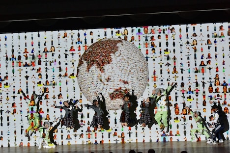 「映像パフォーマンスの授業2」3時限目の様子。