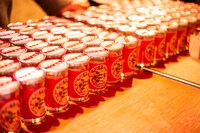 パーティで振舞われた日本酒。