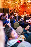 「adidas Skateboarding x Evisen Skateboards」ローンチパーティの様子。