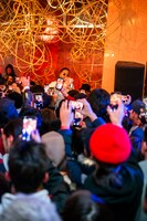 「adidas Skateboarding x Evisen Skateboards」ローンチパーティの様子。