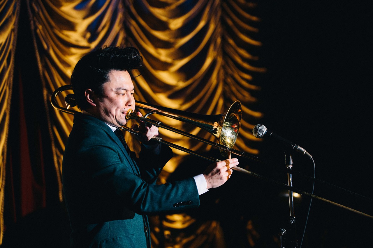 浜野謙太（Vo）（撮影：廣田達也）