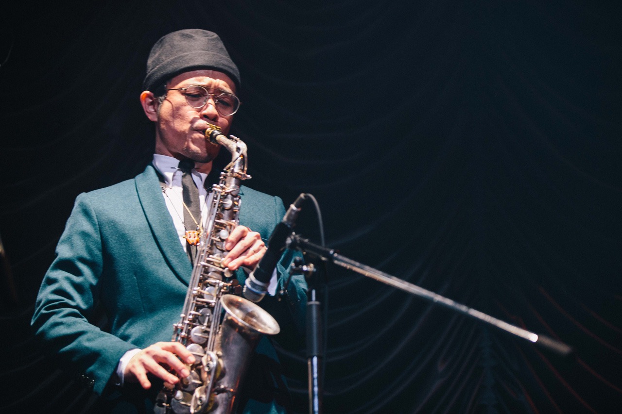 橋本剛秀（Sax）（撮影：廣田達也）