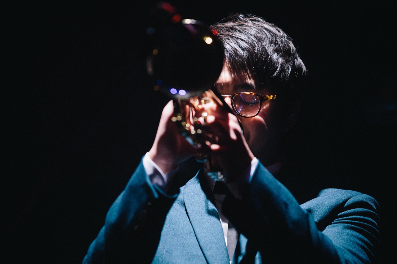 村上基（Tp）（撮影：廣田達也）